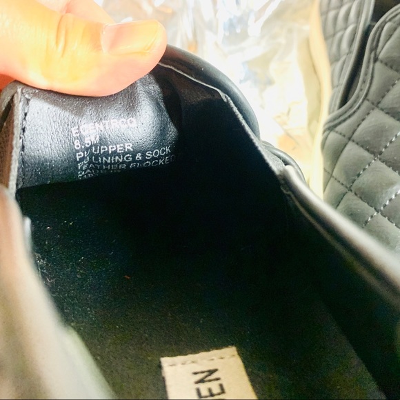 Steve Madden W8.5 ECENTRCQ black slip-on sneaker - Picture 7 of 7